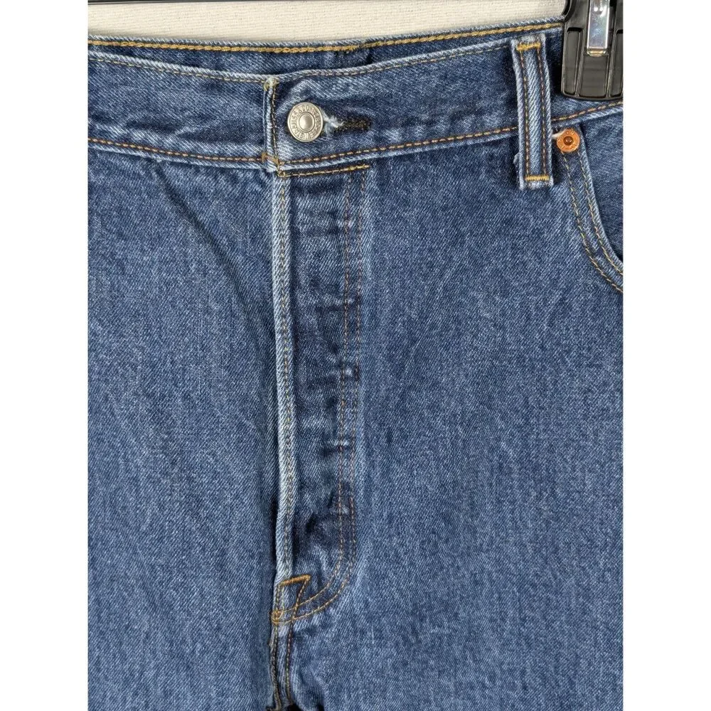 Levi's 501xx Original Fit Jeans Button Fly Blue Men's Size 40x32
